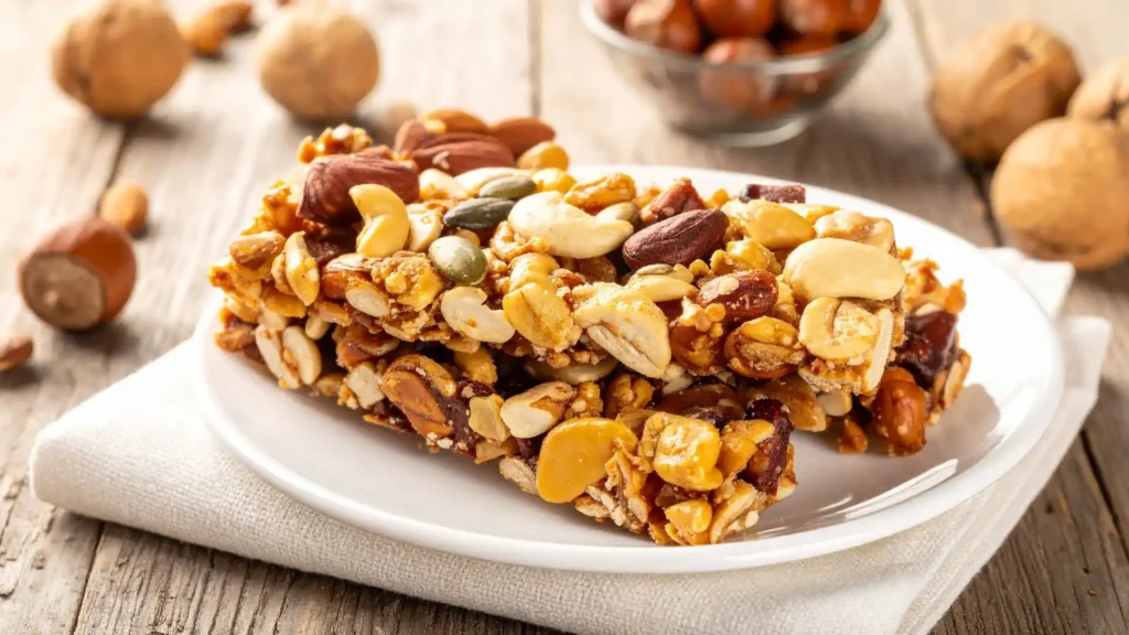 Barrita proteina de cereales y frutos secos