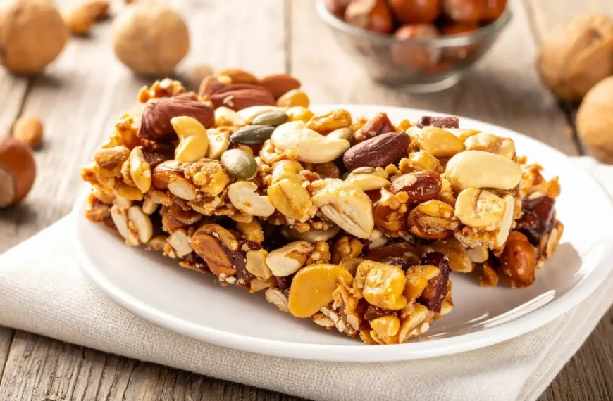 Barrita proteina de cereales y frutos secos
